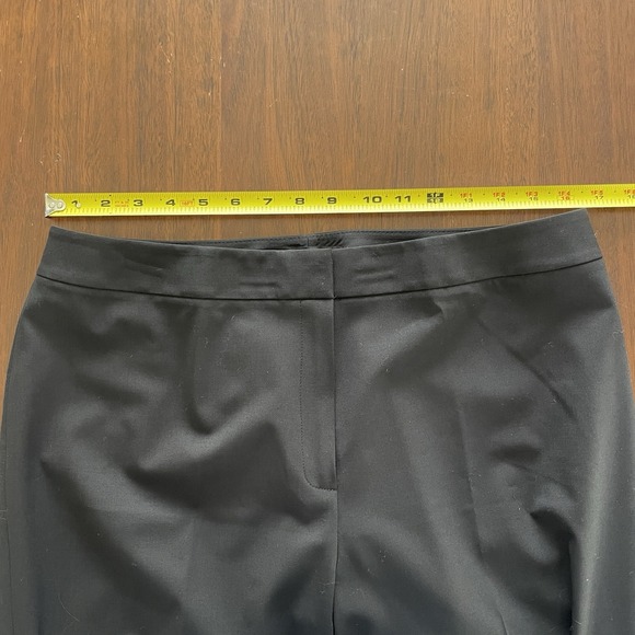 Lafayette 148 Menswear Pants Lot Of 2 Women's 12 Black Grey Wool Trouser Career - Picture 10 of 16